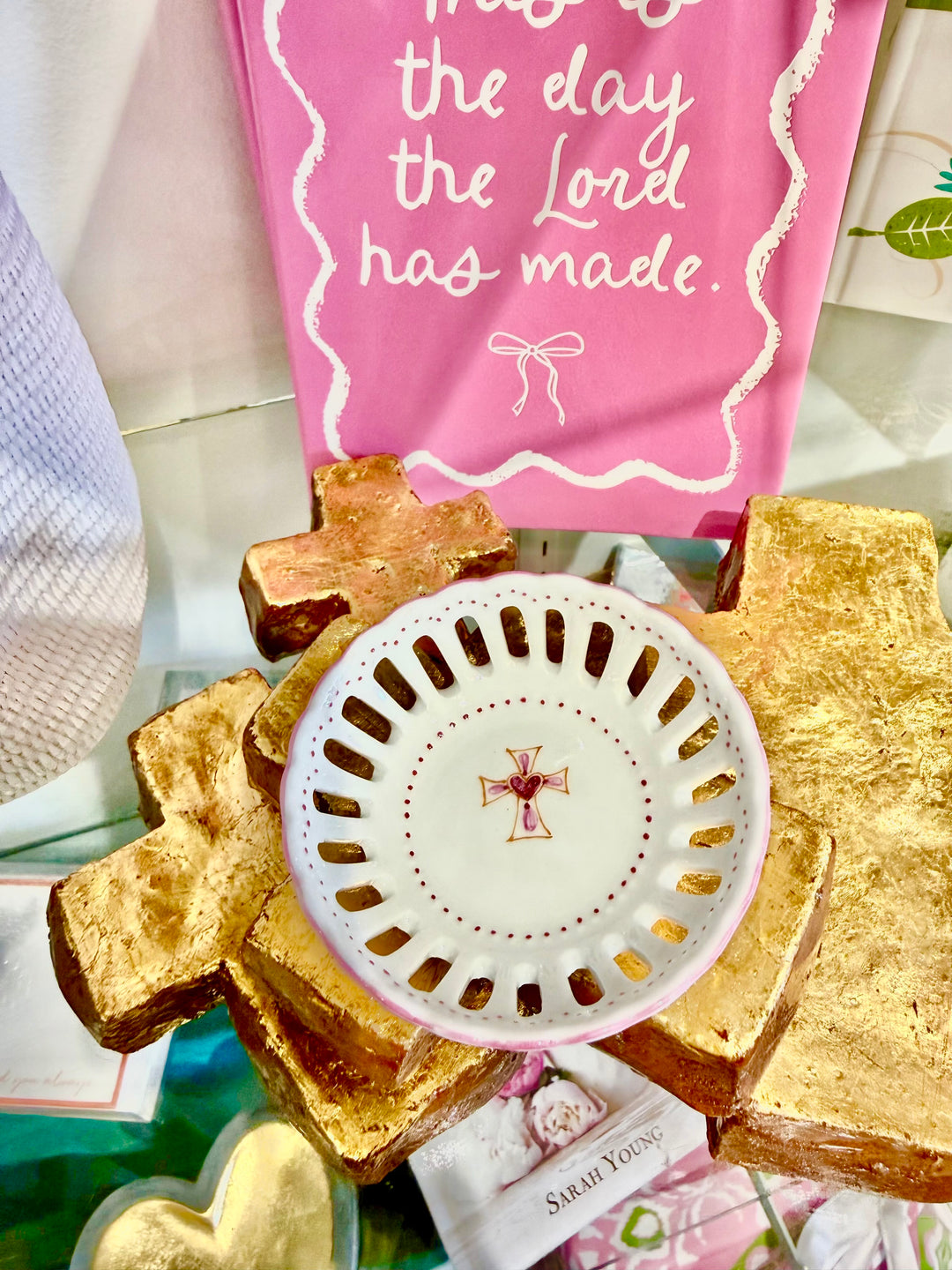 Cross Ring Dish | +Colors
