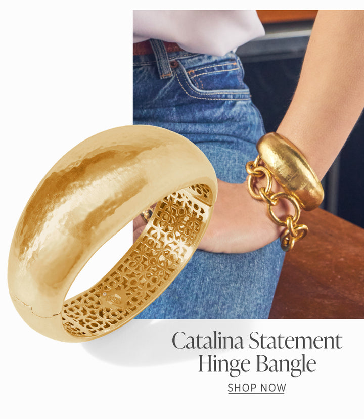 Catalina Statement Hinge Bangle