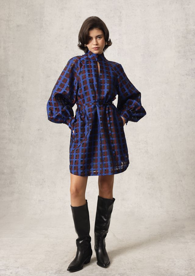 Maureen Dress | Electric Indigo