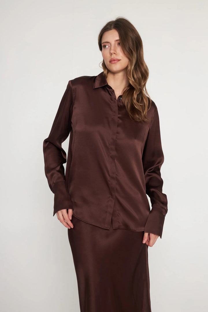 Sophie Blouse | Brown