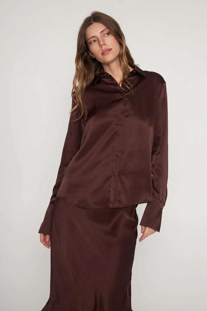 Sophie Blouse | Brown