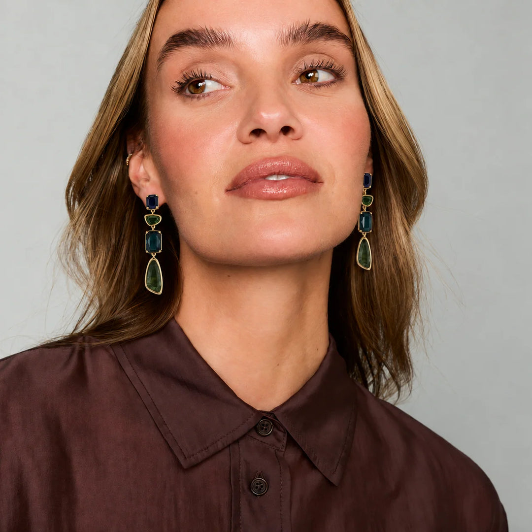 Cala Earrings | Blues