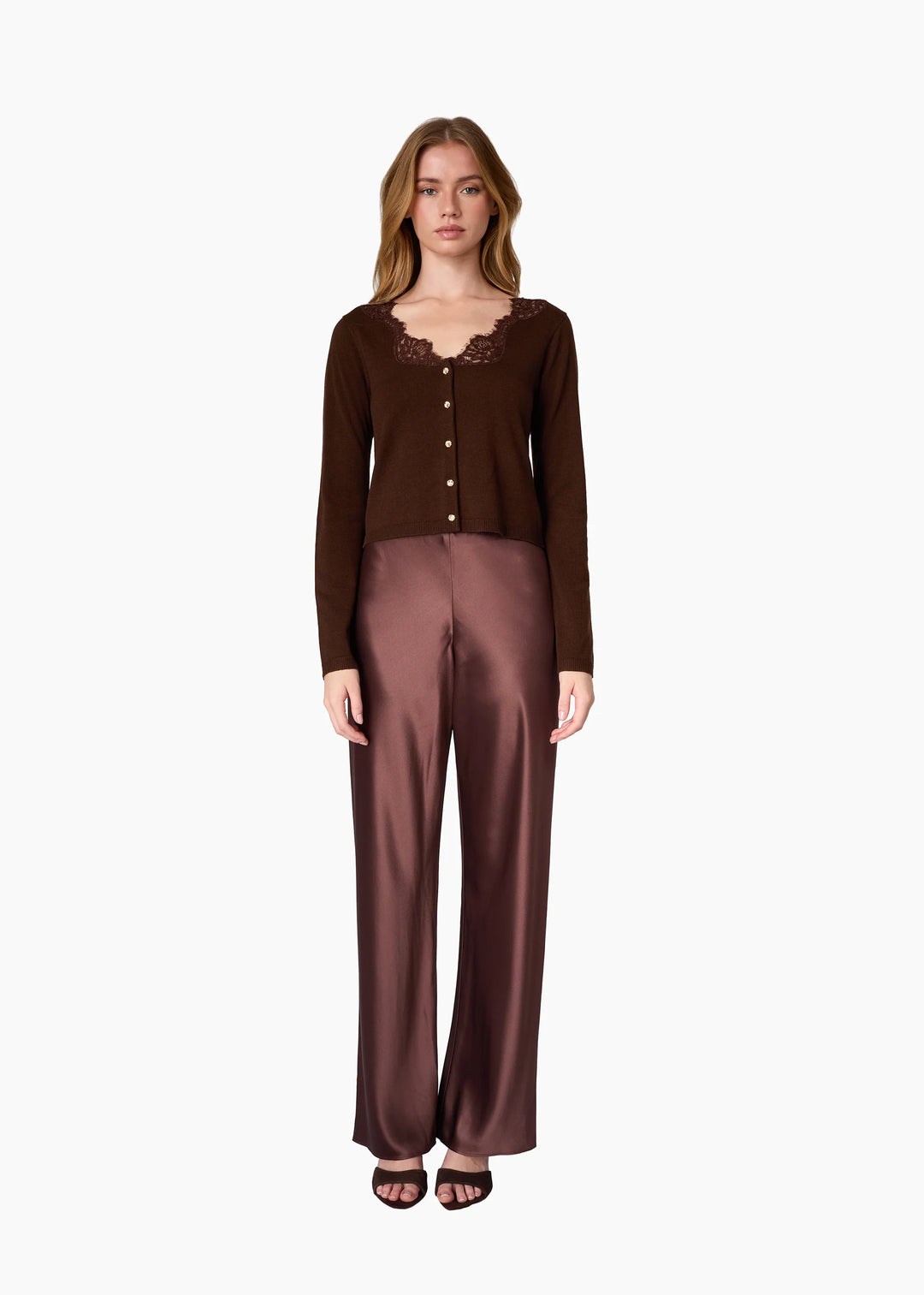 Bristol Mid Rise Pant | Chocolate