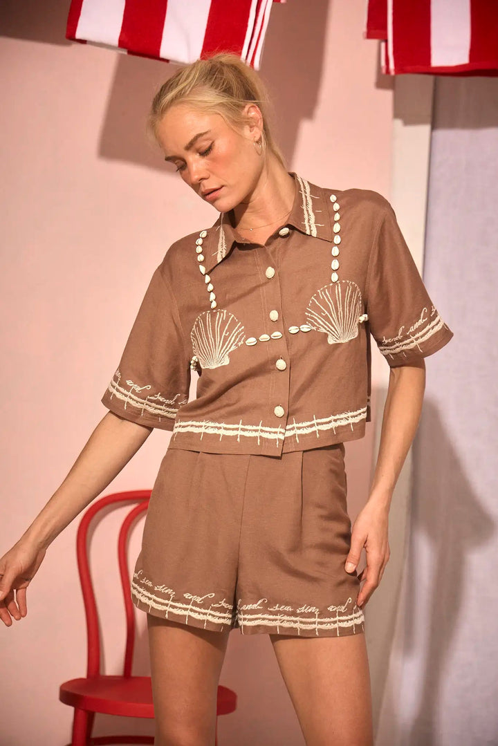 Camp Shirt in Shell and Tell
