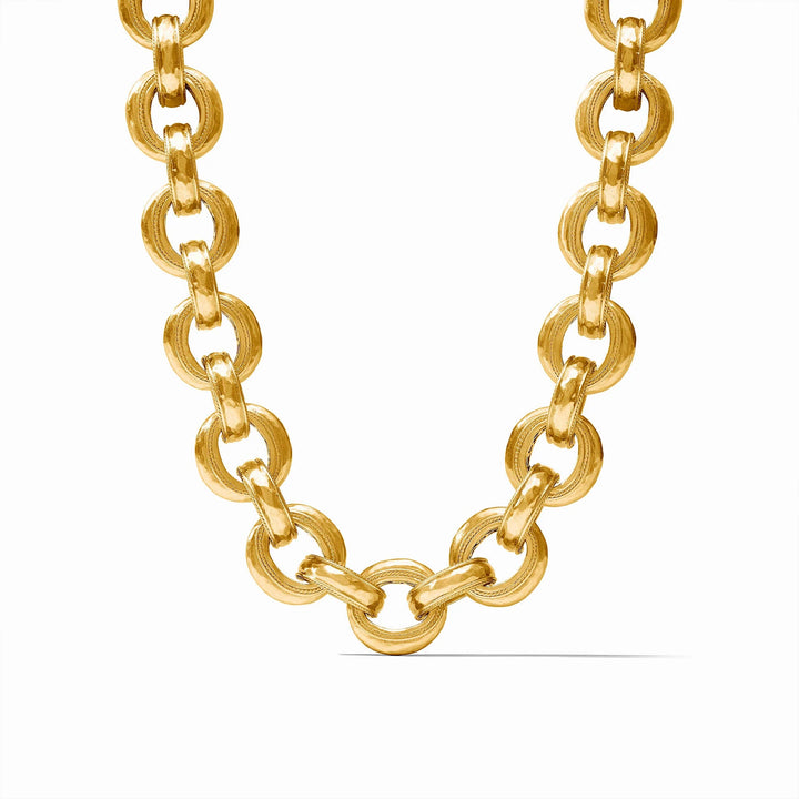Cannes Demi Link Necklace | Gold