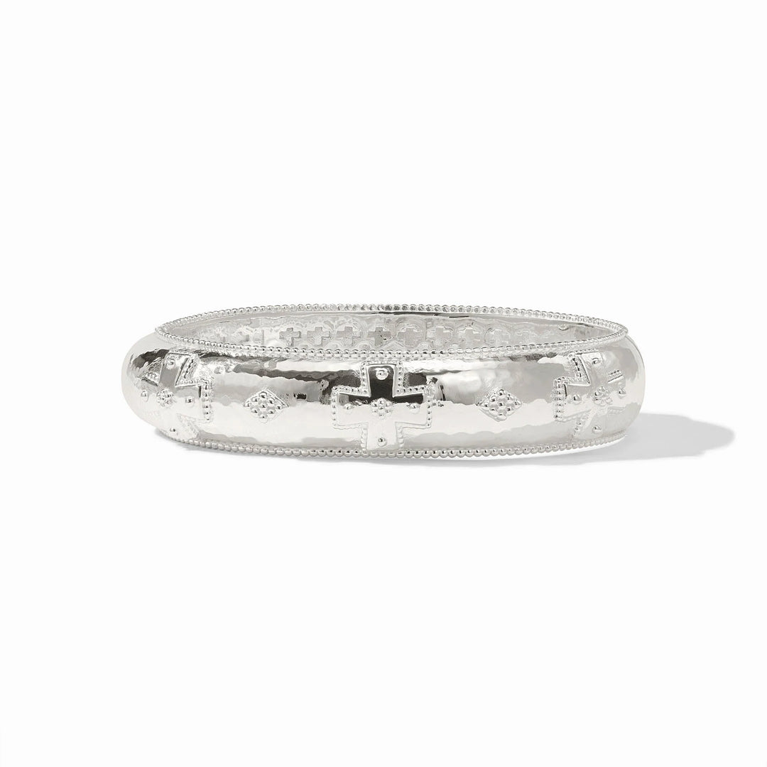 Canterbury Hinge Bangle | Silver