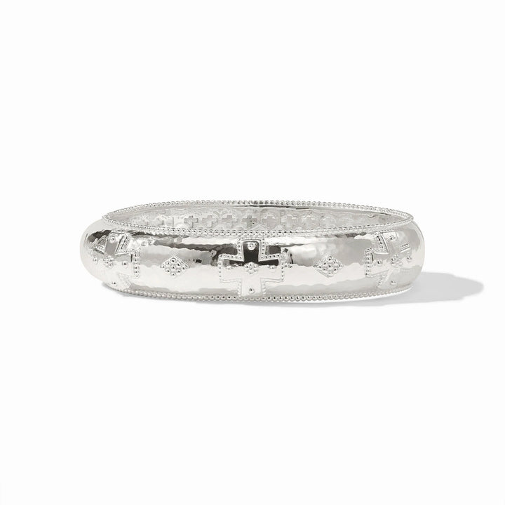 Canterbury Hinge Bangle | Silver