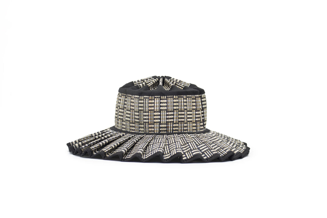 Island Capri Hat | Black Bamboo
