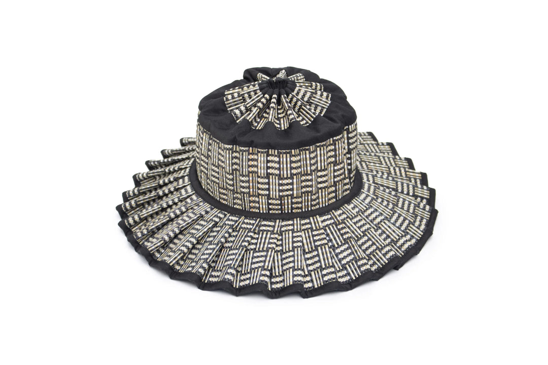 Island Capri Hat | Black Bamboo