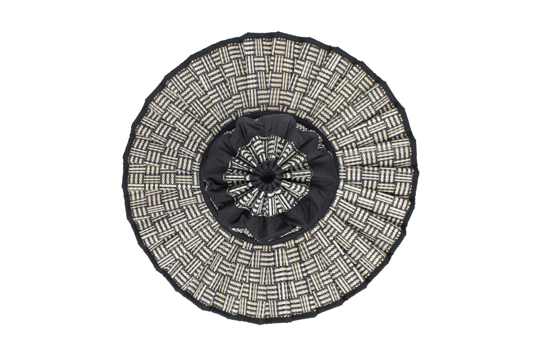 Island Capri Hat | Black Bamboo