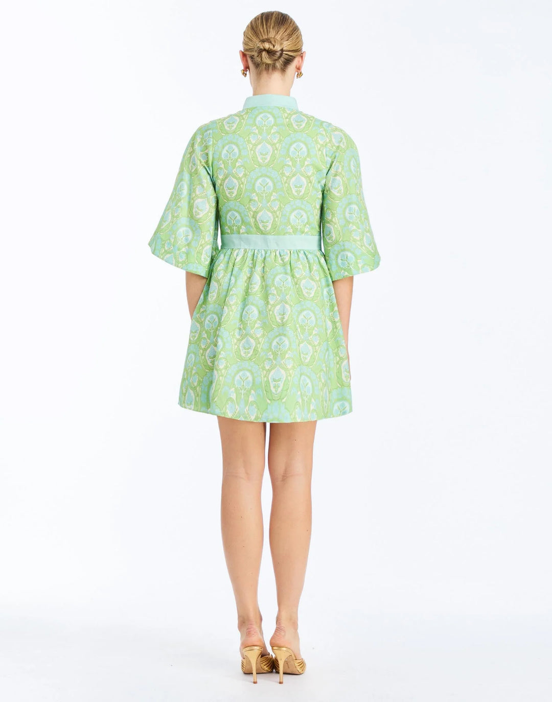 Carmen Mini Dress | Trellis Verte - Charlotte's Inc