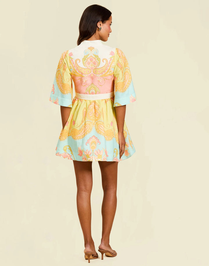 Carmen Mini Dress | Venetian Paisley