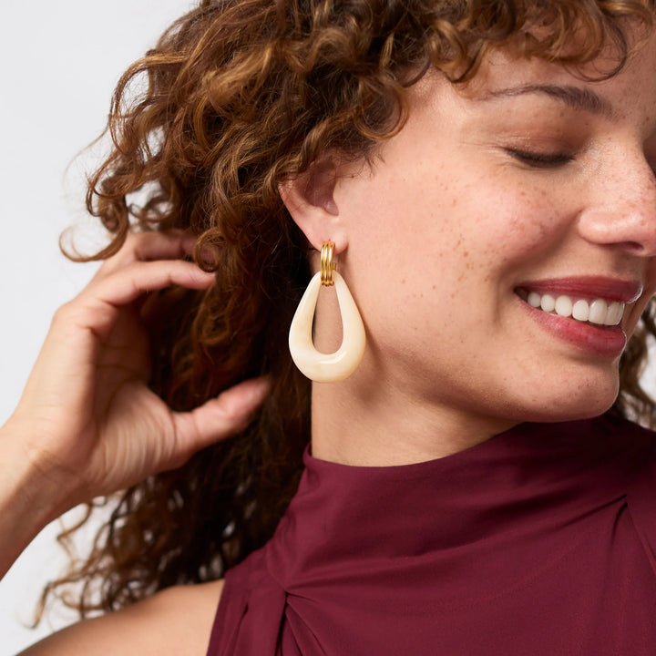 Carnaby Doorknocker Earring | +Colors