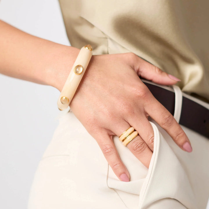 Carnaby Stone Bangle | +Colors & Sizes