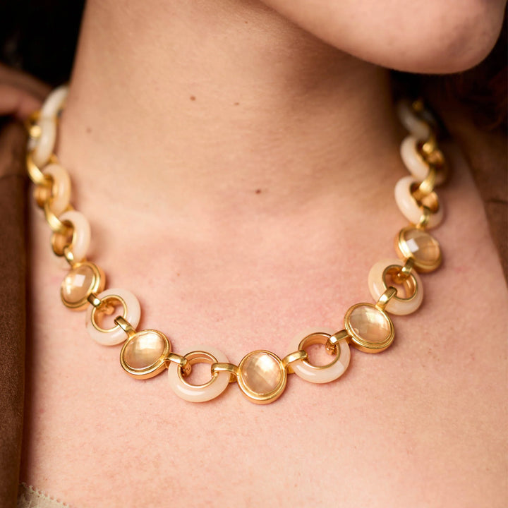 Carnaby Stone Necklace | +Colors