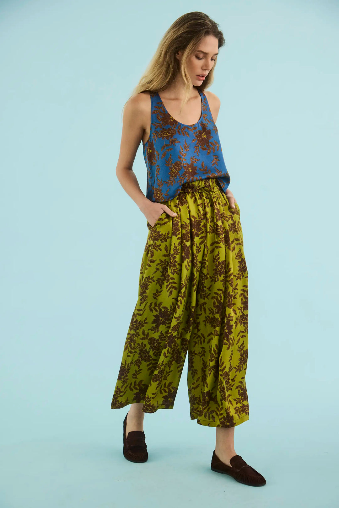 Carsyn Tank | Wild Vine Blue