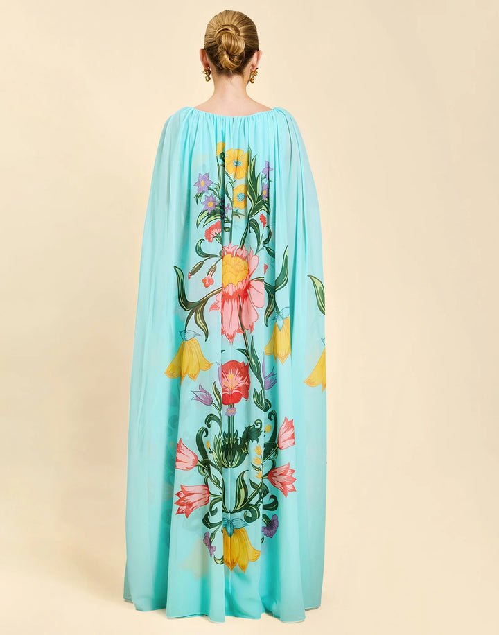 Cartagena Cape Gown | San Juan Garden