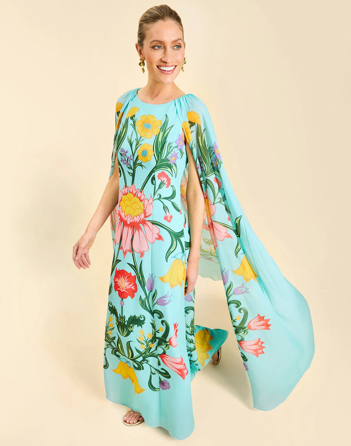 Cartagena Cape Gown | San Juan Garden