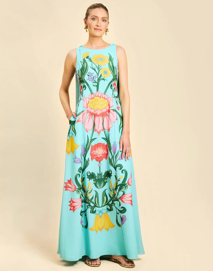 Cartagena Cape Gown | San Juan Garden