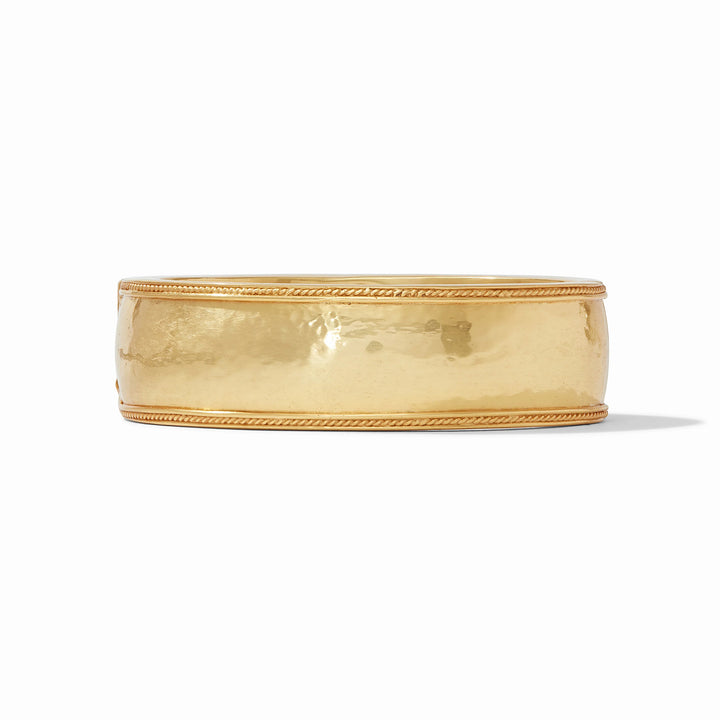 Cannes Statement Hinge Bangle | Gold