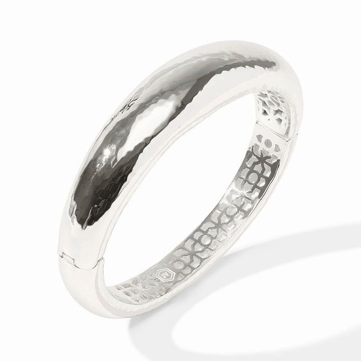 Catalina Demi Hinge Bangle | Silver