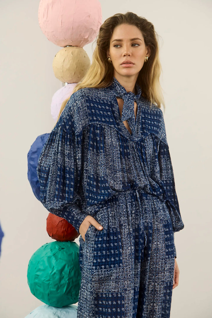 Celeste Blouse | Inkwell Paisley