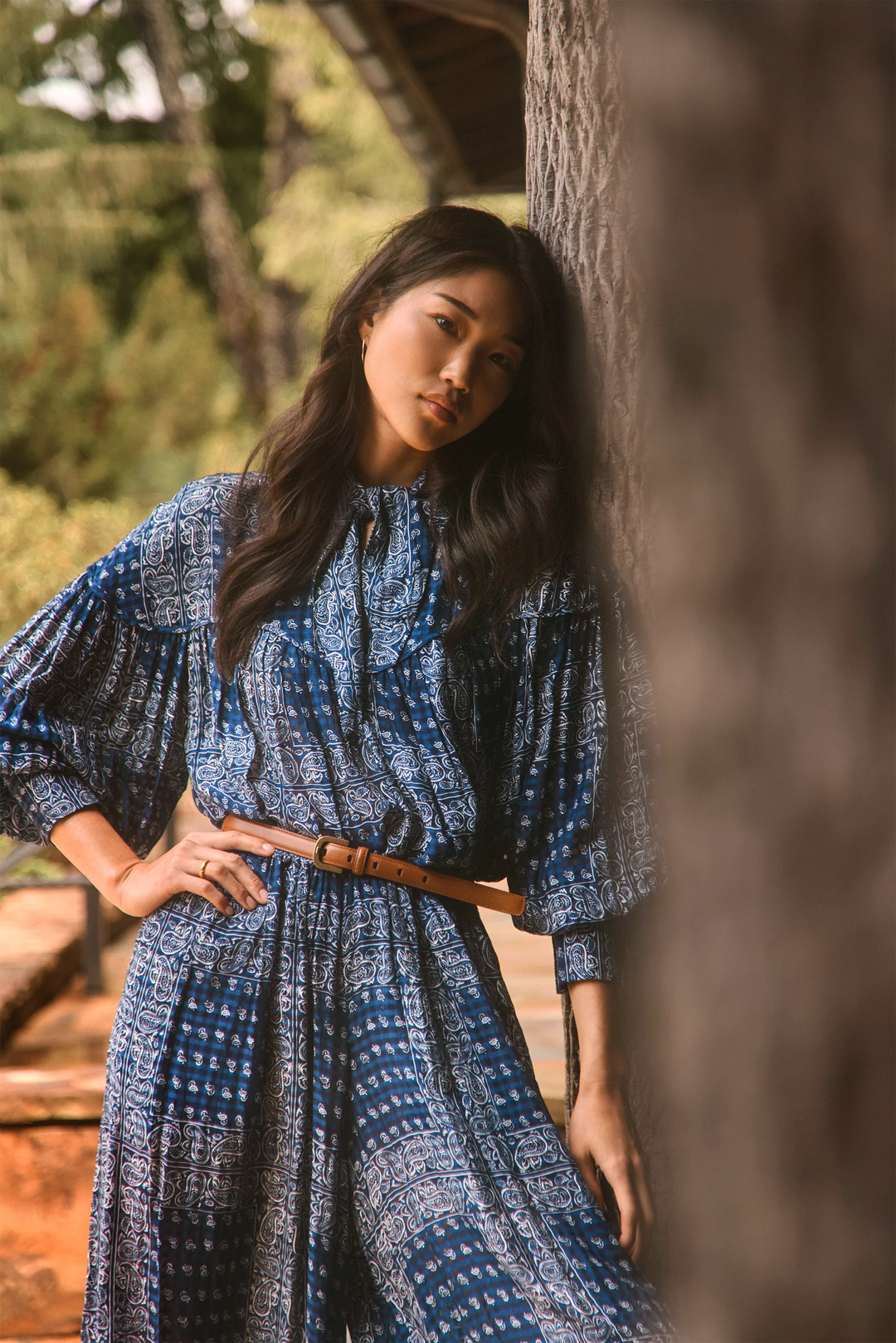 Celeste Blouse | Inkwell Paisley