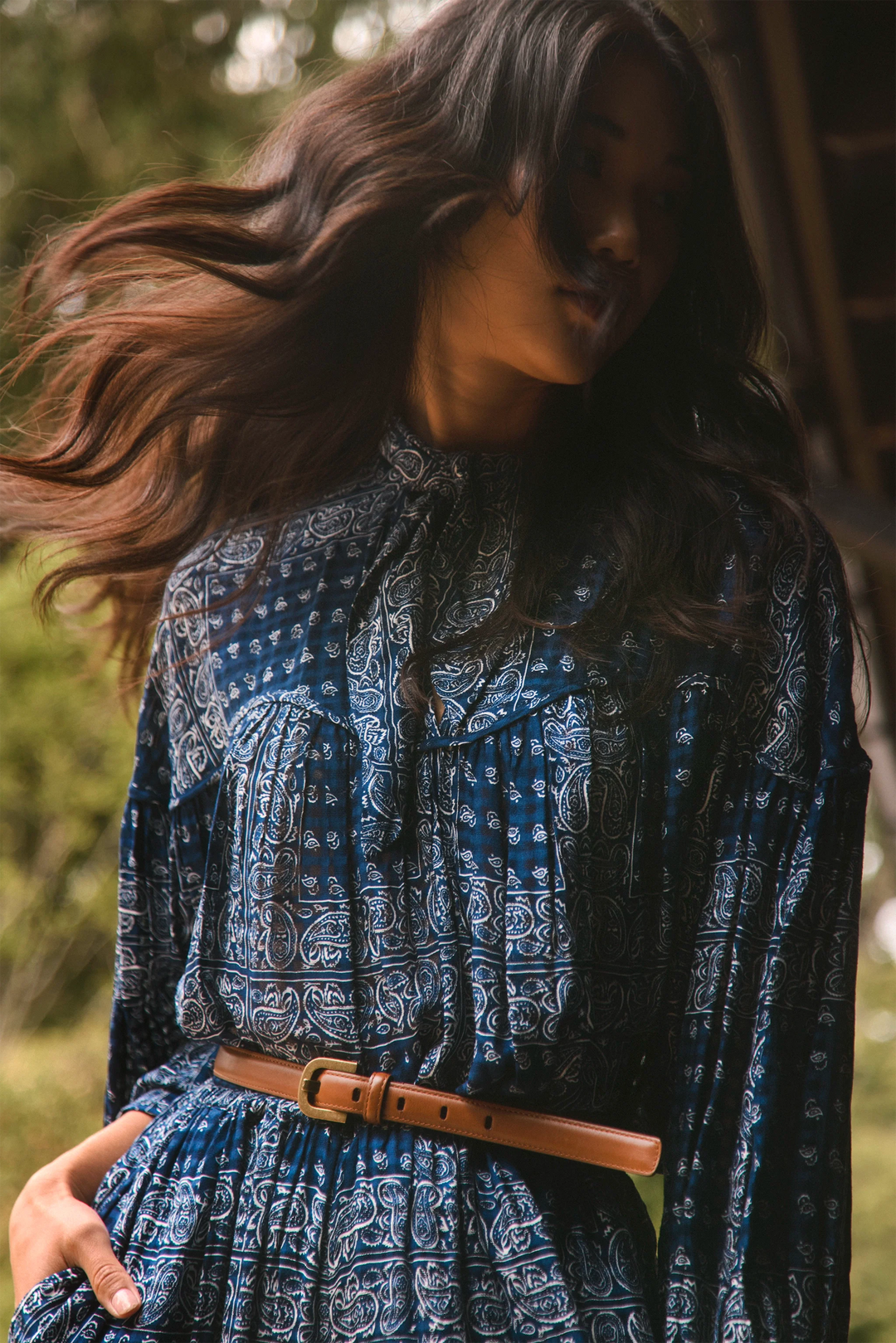 Celeste Blouse | Inkwell Paisley