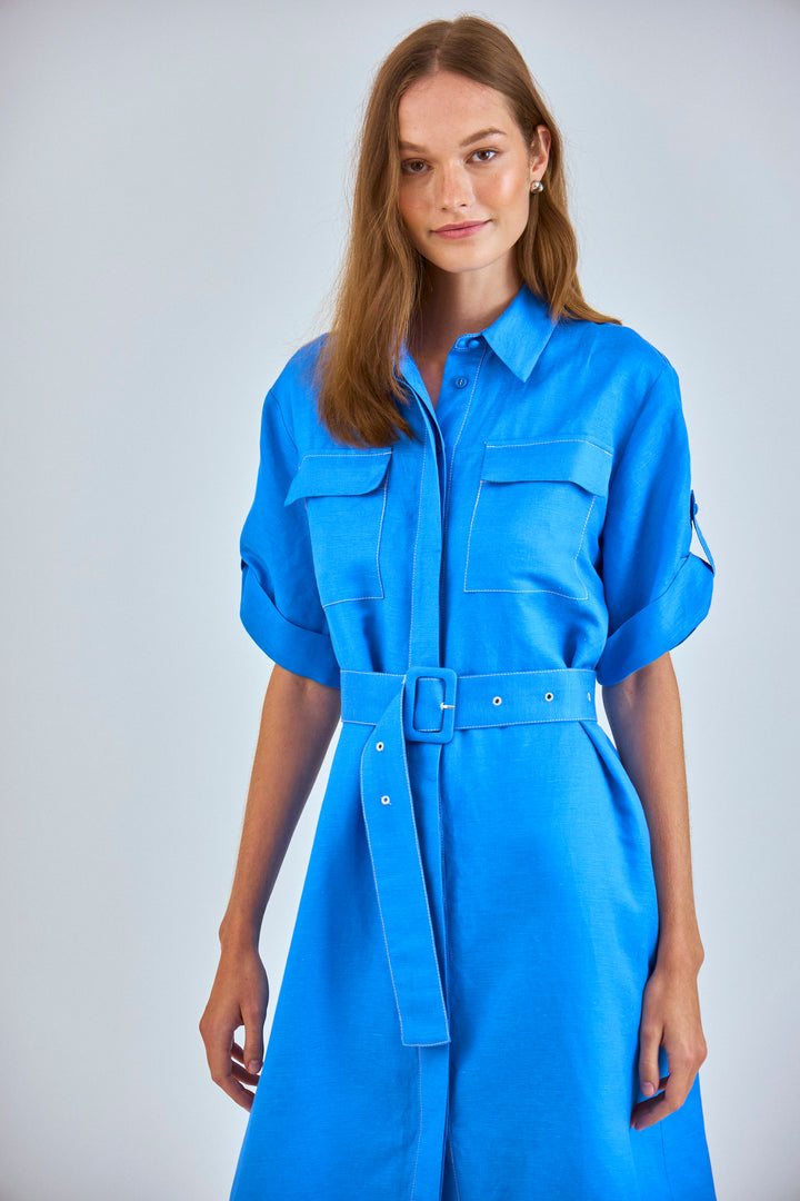 Charlotte Dress | French Blue