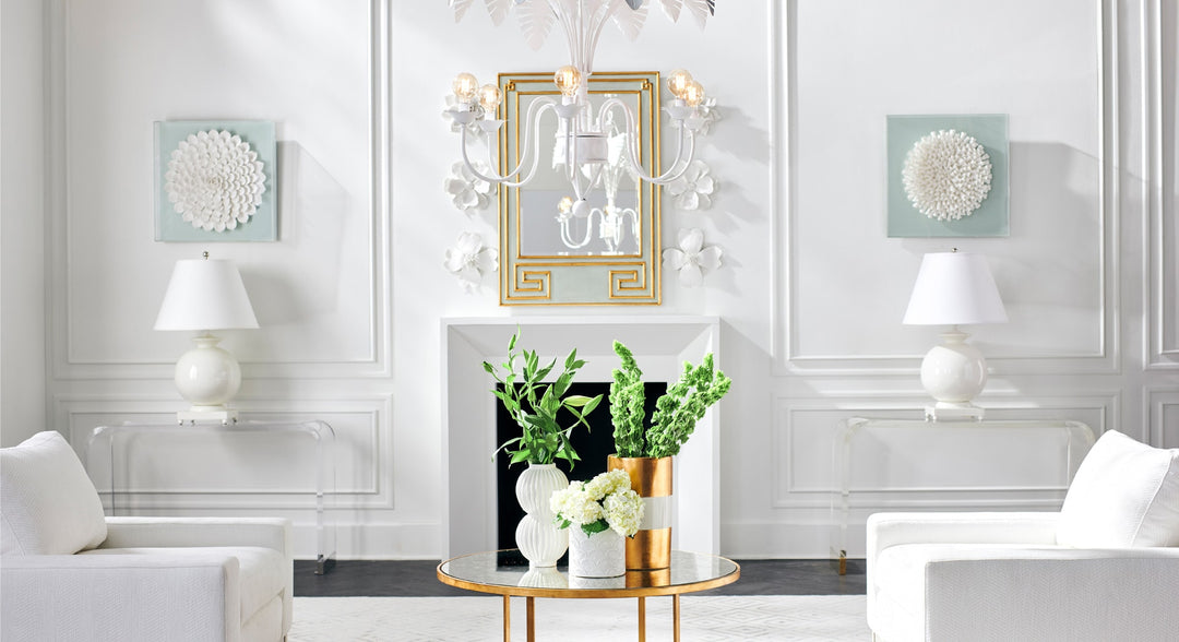 Opus White Ceramic Lamp