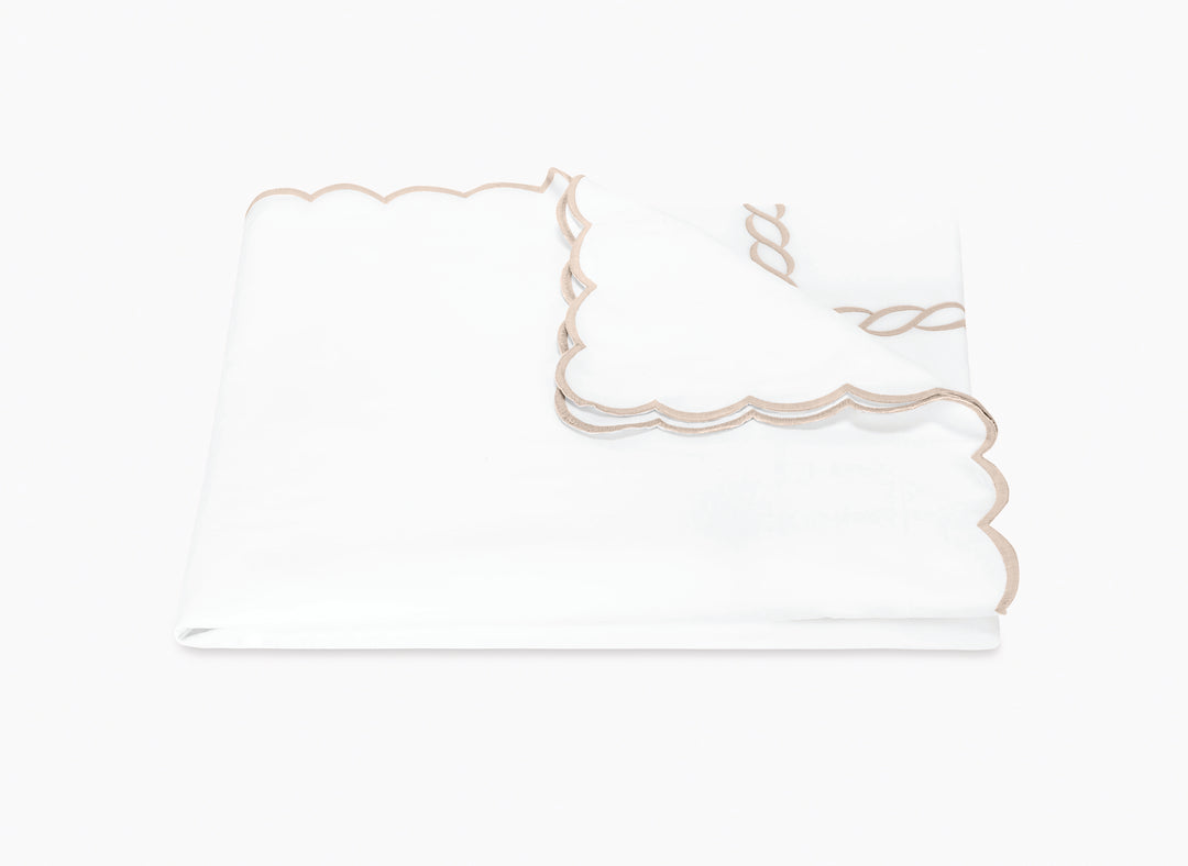 Classic Chain Scallop Duvet Cover