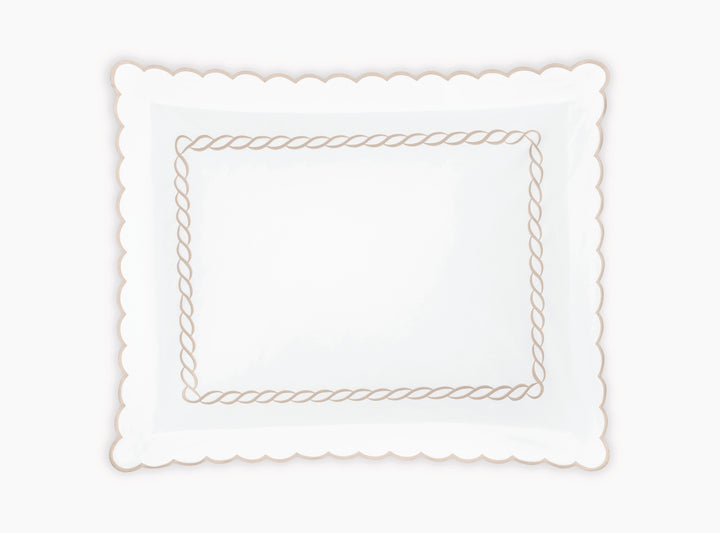 Classic Chain Scallop Sham