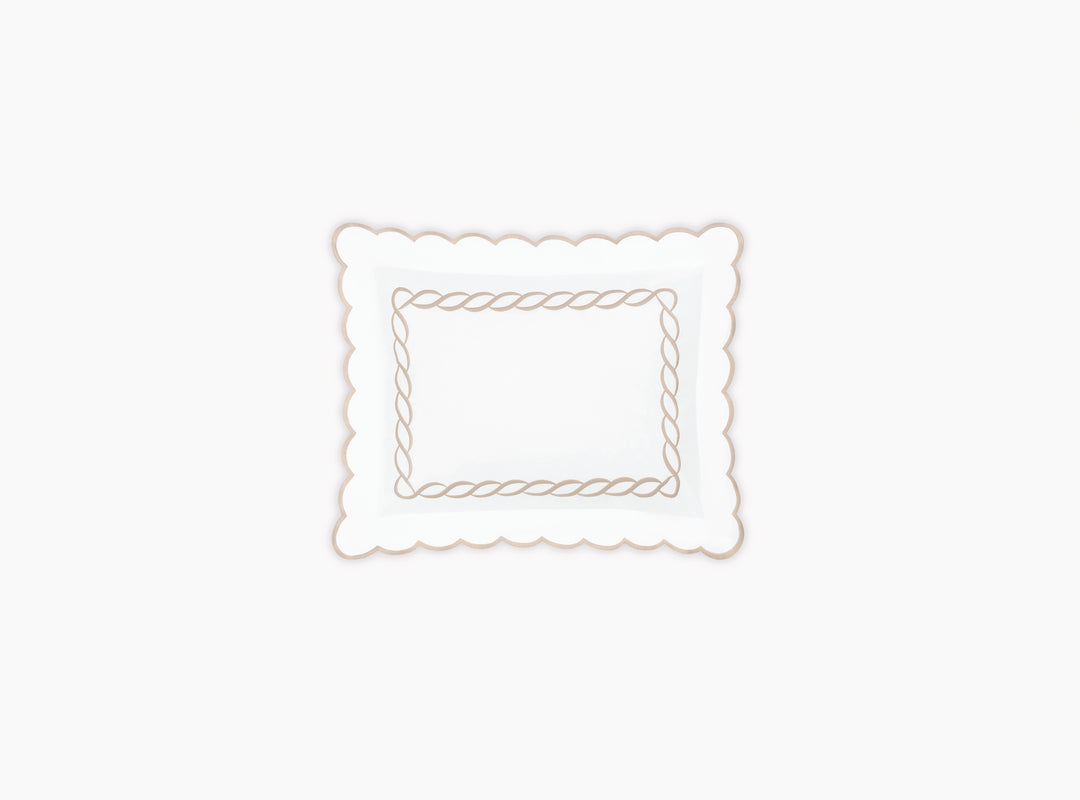 Classic Chain Scallop Sham