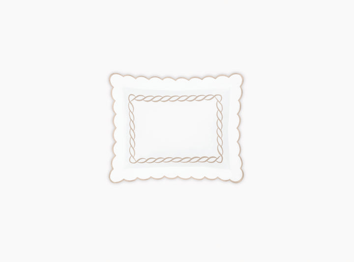 Classic Chain Scallop Sham