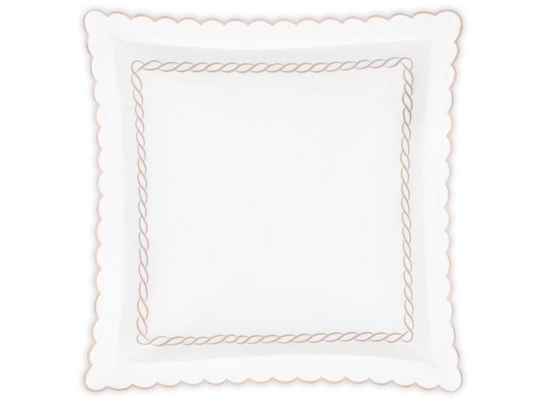 Classic Chain Scallop Sham