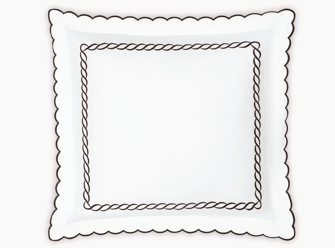 Classic Chain Scallop Sham