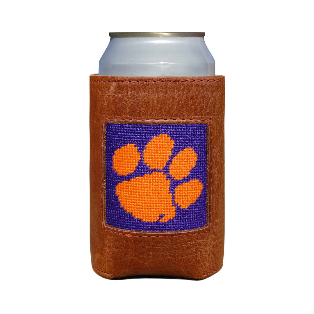 Collegiate Needlepoint Can Coolers