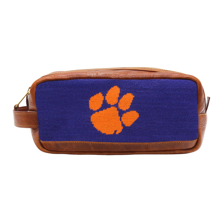 Needlepoint Toiletry Bag | Collegiate