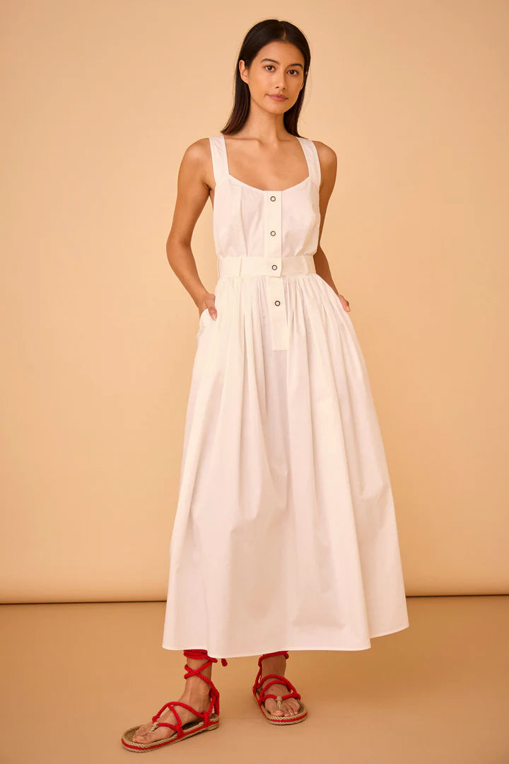Cleo Dress | Bright White