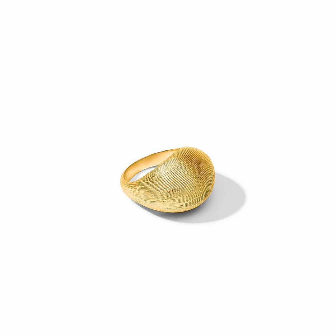 Cobblestone Bombe Ring | Gold
