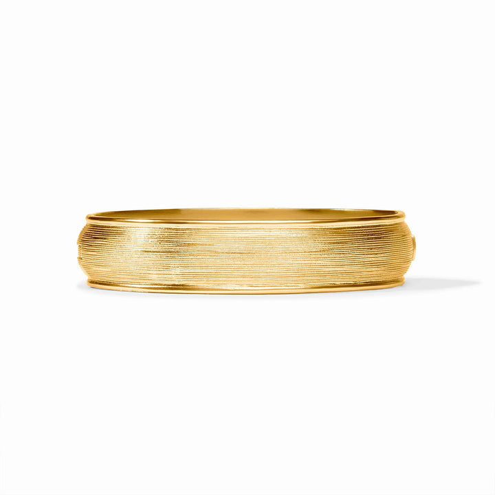 Cobblestone Hinge Bangle | Gold