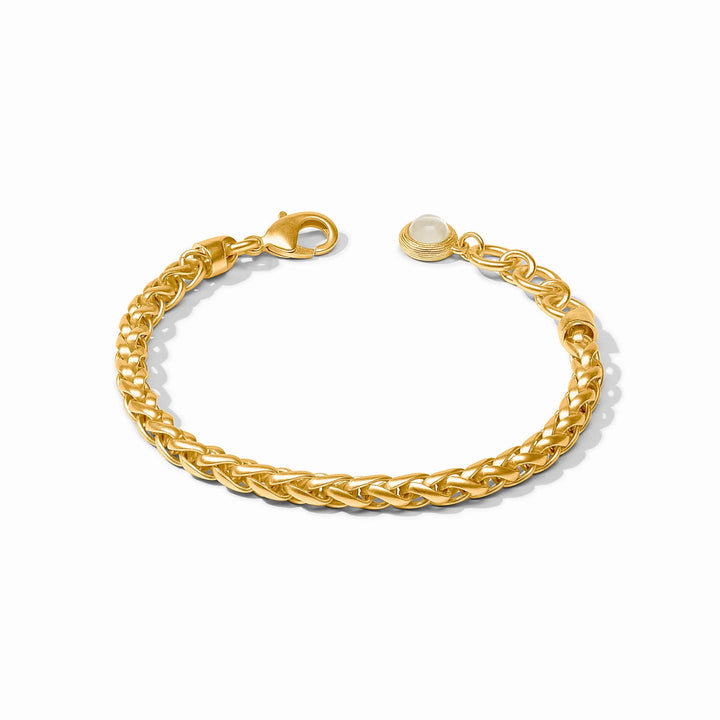 Cobblestone Link Bracelet | Gold