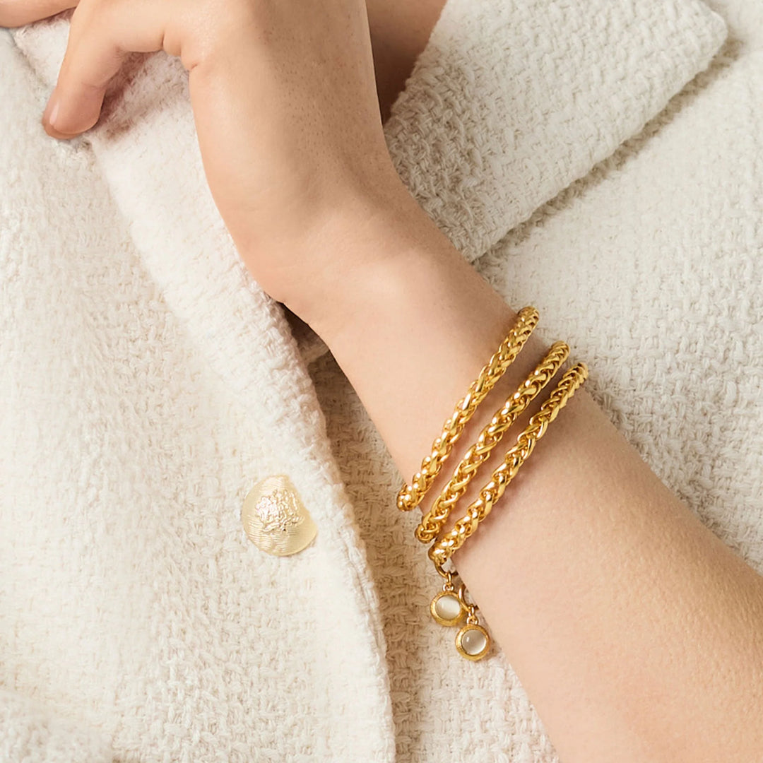Cobblestone Link Bracelet | Gold