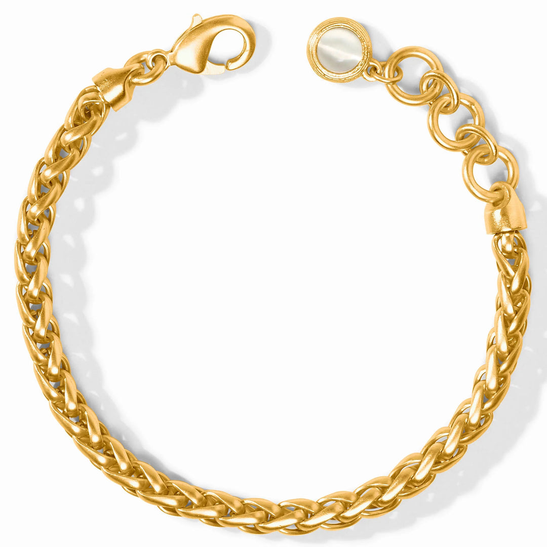 Cobblestone Link Bracelet | Gold