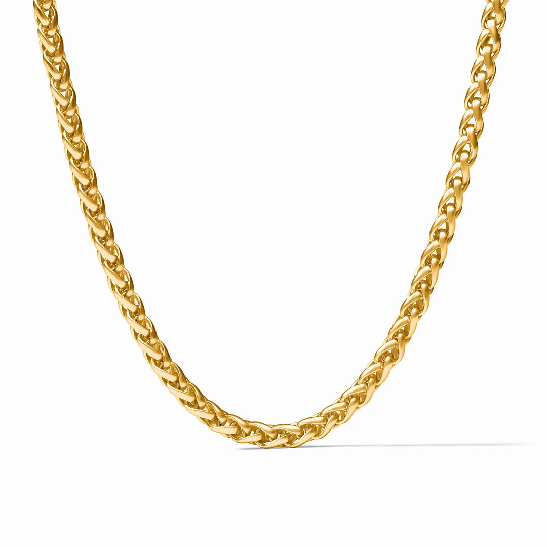 Cobblestone Link Necklace | Gold