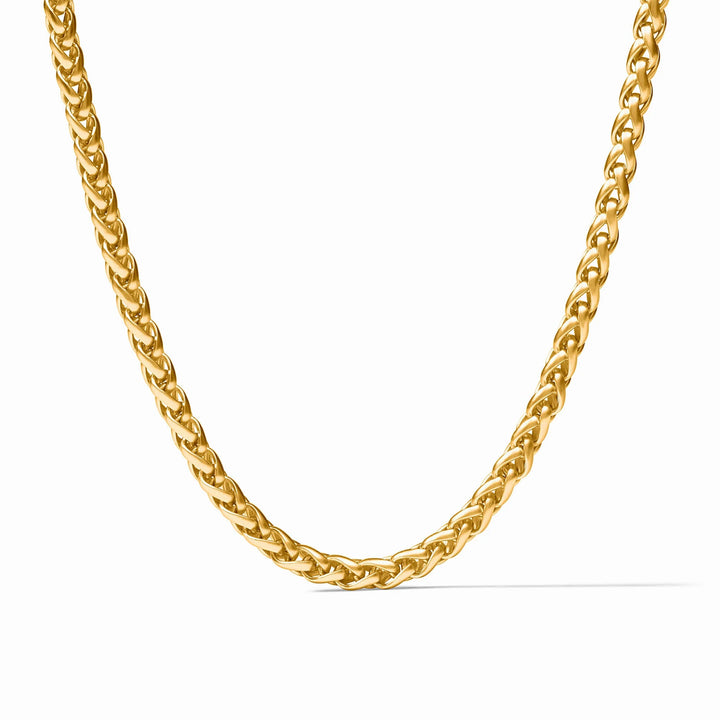 Cobblestone Link Necklace | Gold