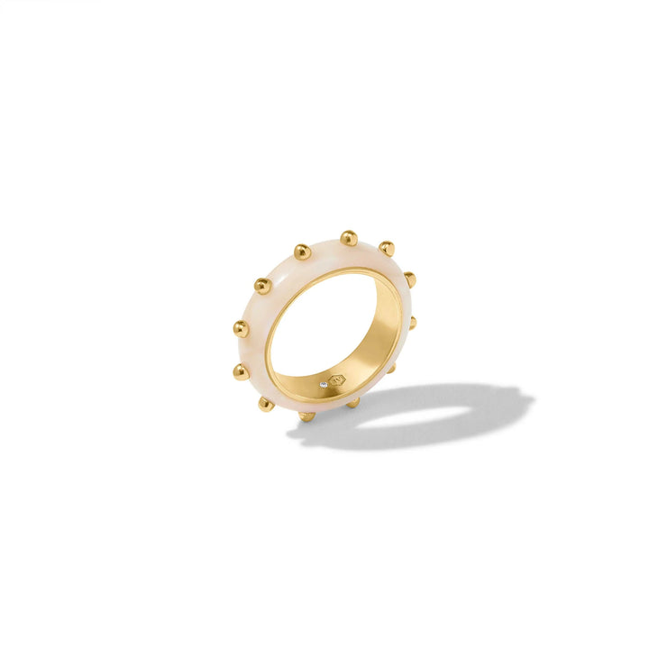 Colette Stacking Ring | Alabaster