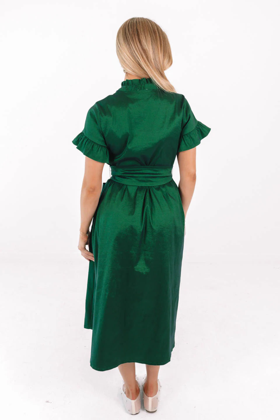 Collins Button Up Midi Dress