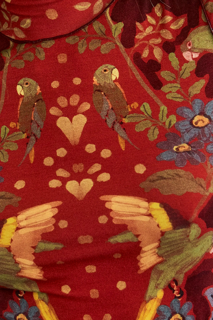 Connor Top | Birds of a Feather Maroon
