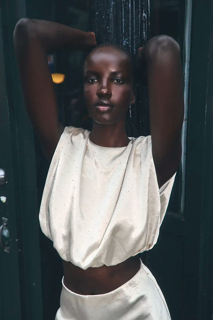 Cosima Top | Champagne on Fifth